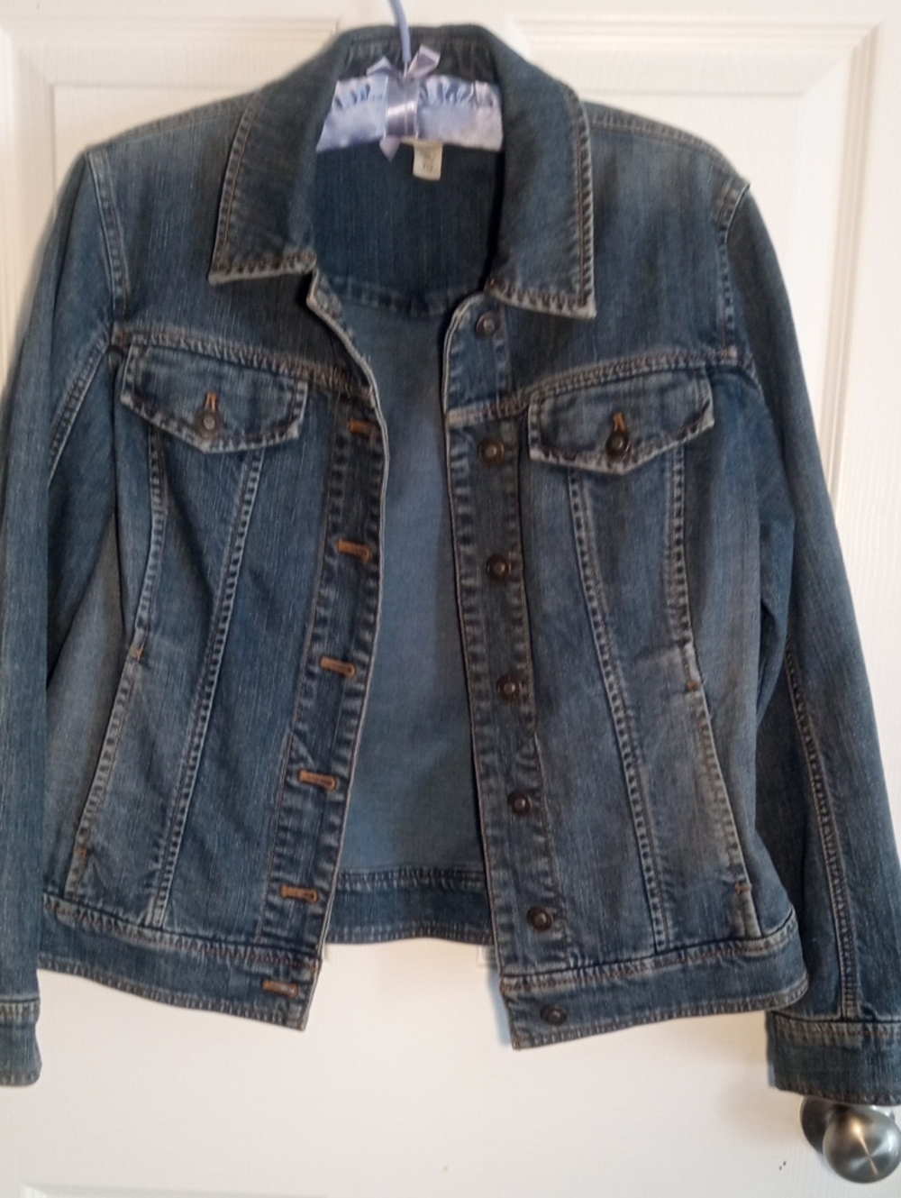 COLDWATER CREEK DENIM JACKET - Picture 1 of 6